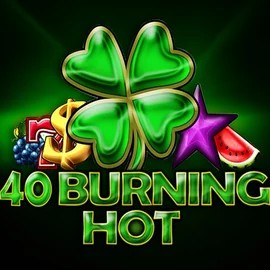 40 Burning Hot logo by Amusnet Interactive at Spinplatinum Casino