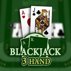 Blackjack 3H (Habanero) slot visual from Habanero available on casinospinplatinum.com