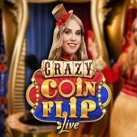 Play the Crazy Coin Flip slot by Evolution on Spinplatinum Casino