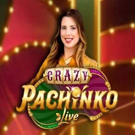 Crazy Pachinko slot visual from Evolution available on casinospinplatinum.com