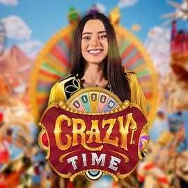 Try Crazy Time slot by Evolution on casinospinplatinum.com – logo image