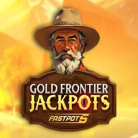 Gold Frontier Jackpots FastPot5 online game logo by Yggdrasil on casinospinplatinum.com
