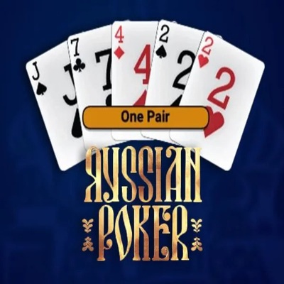 Try Russian Poker slot by OneTouch Games on casinospinplatinum.com – logo image