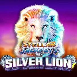 Stellar Jackpots with Silver Lion casino game by Lightning Box Game – featured logo at Spinplatinum Casino