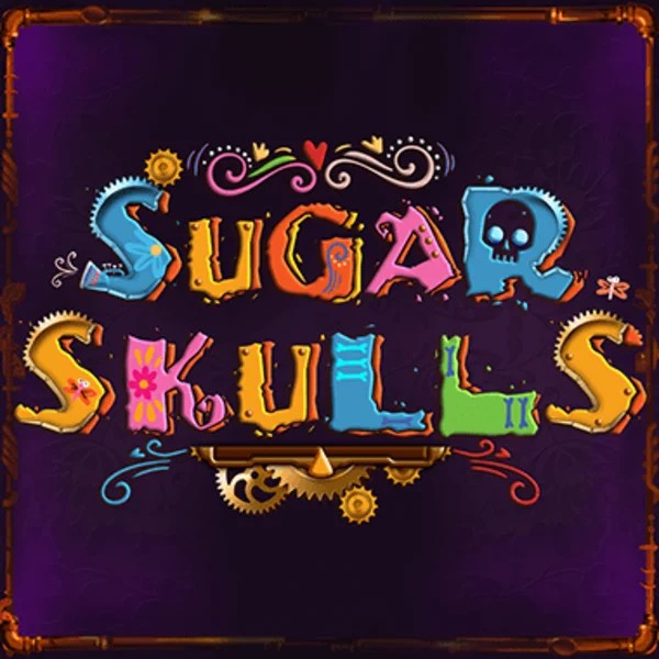 Sugar Skulls slot visual from Booming Games available on casinospinplatinum.com